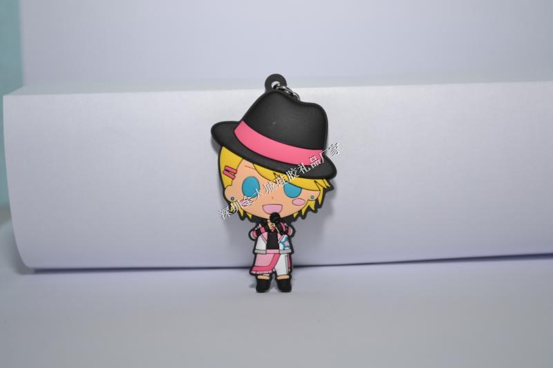 時(shí)尚環(huán)保軟膠掛件