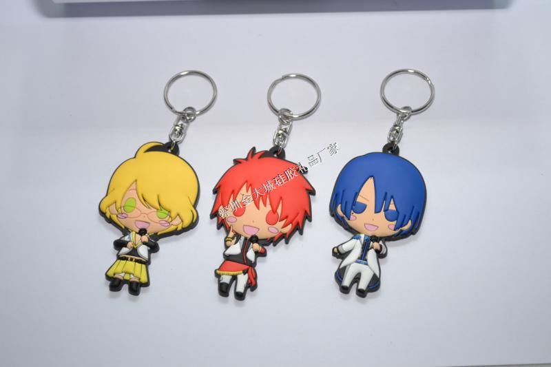 卡通動(dòng)漫鑰匙鏈