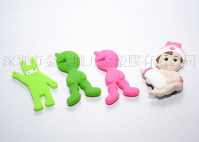 創(chuàng)意卡通硅膠耳機(jī)繞線器 